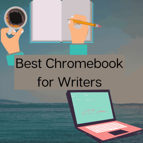 chromebook with writers