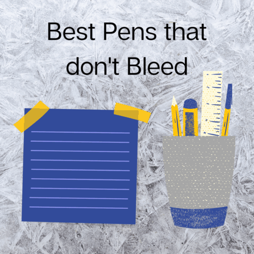 pens for thin paper